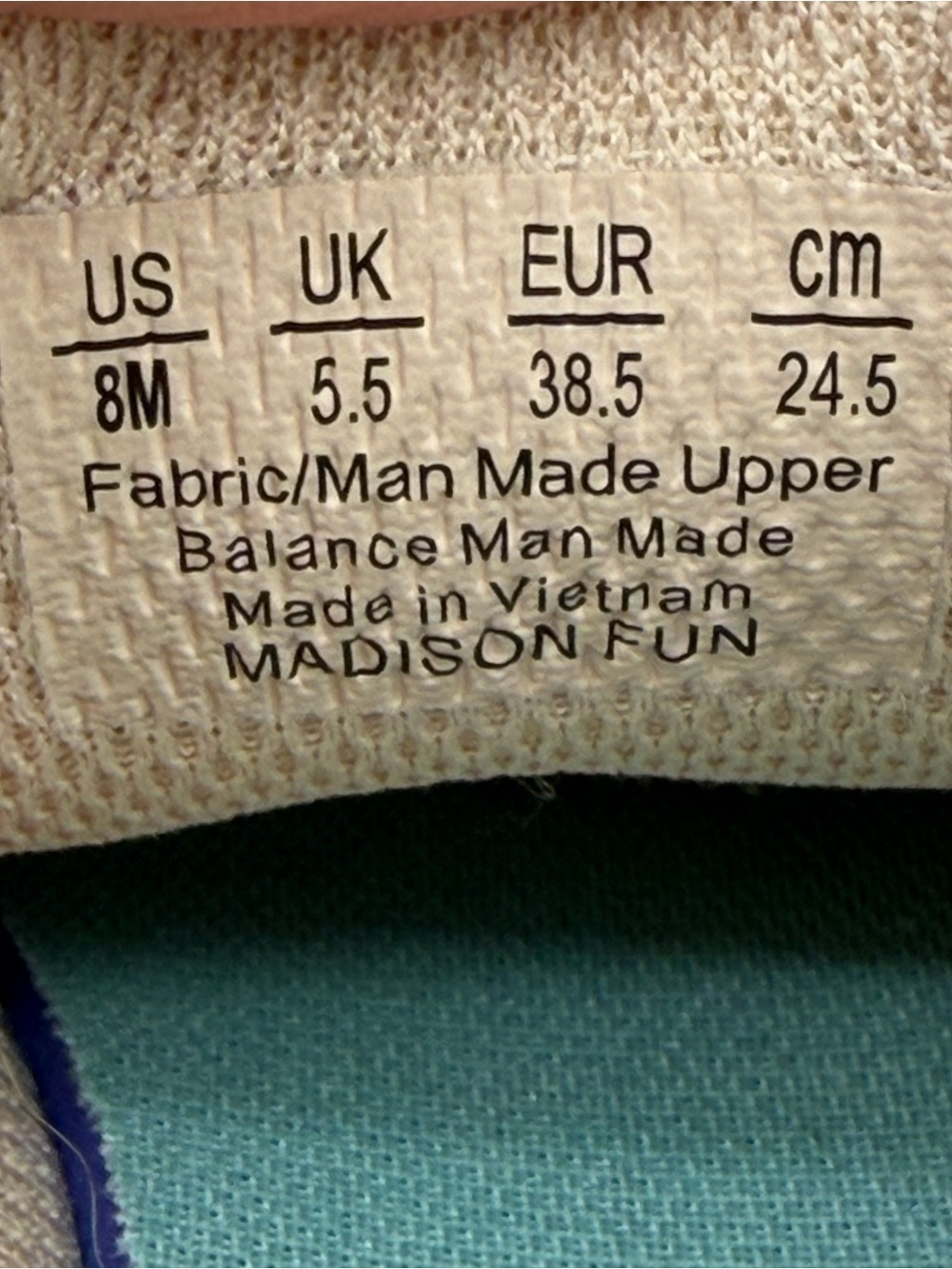 Casual Blue Canvas Women’s Sneakers with Rope-Wrap Sole size 8 - Picture 8 of 8